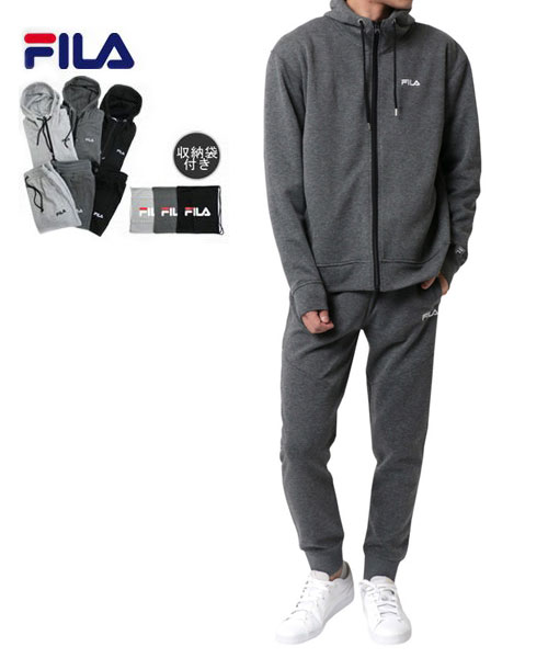 クーポン】【セットアップ】【FILA】フィラ ワンポイントフルジップ