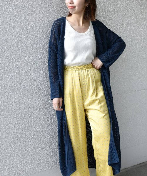 Ships Any クロシェ ニット ロング カーディガン シップス エニィ ウィメンズ Ships Any Womens D Fashion Ships Any クロシェ ニット ロング カーディガン シップス エニィ ウィメンズ Ships Any Womens D Fashion