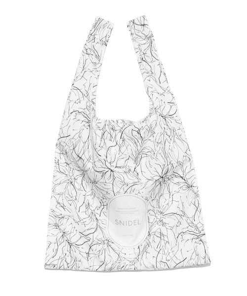 プリントエコバッグ スナイデル Snidel D Fashion プリントエコバッグ スナイデル Snidel D Fashion