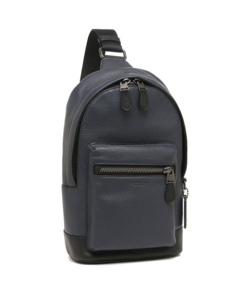 コーチ ボディバッグ ショルダーバッグ アウトレット ネイビー メンズ Coach 2540 Qbbhp コーチ Coach D Fashion