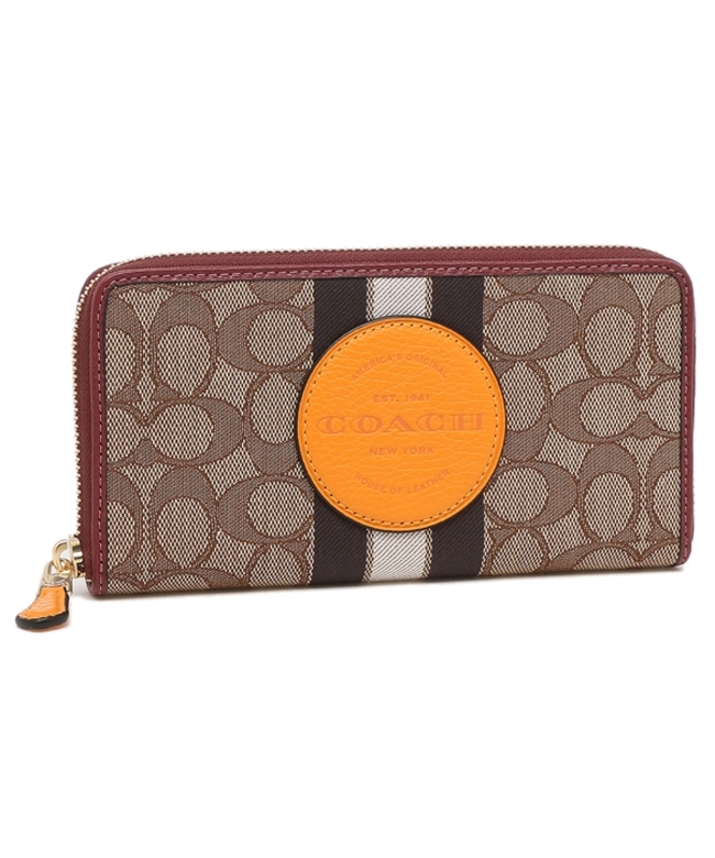 GUCCI グッチ シグネチャー ジップ アラウンド 長財布 オレンジ 東京