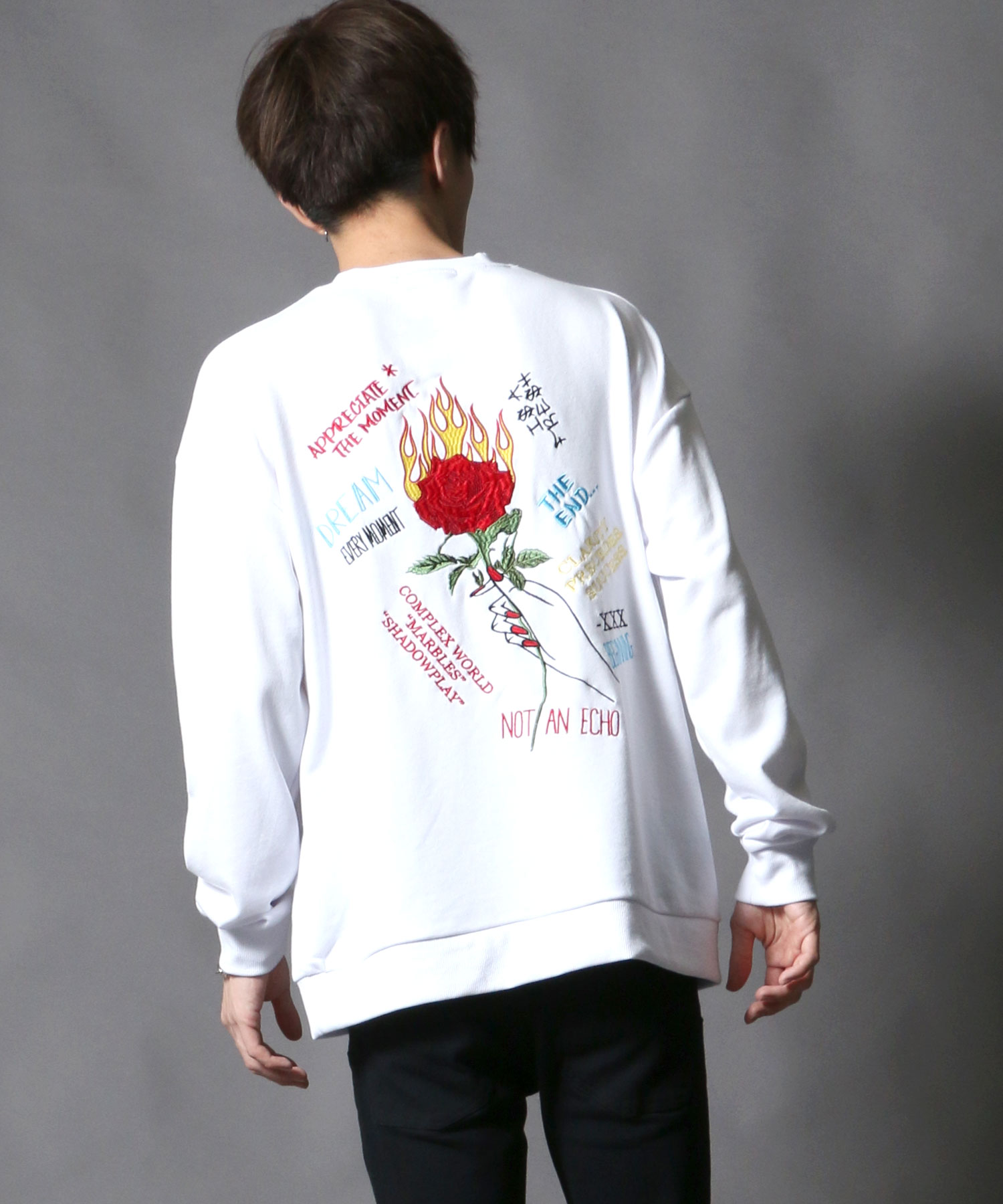 【クーポン】【セール20%OFF】【SITRY】薔薇刺繍/バラシシュウ 