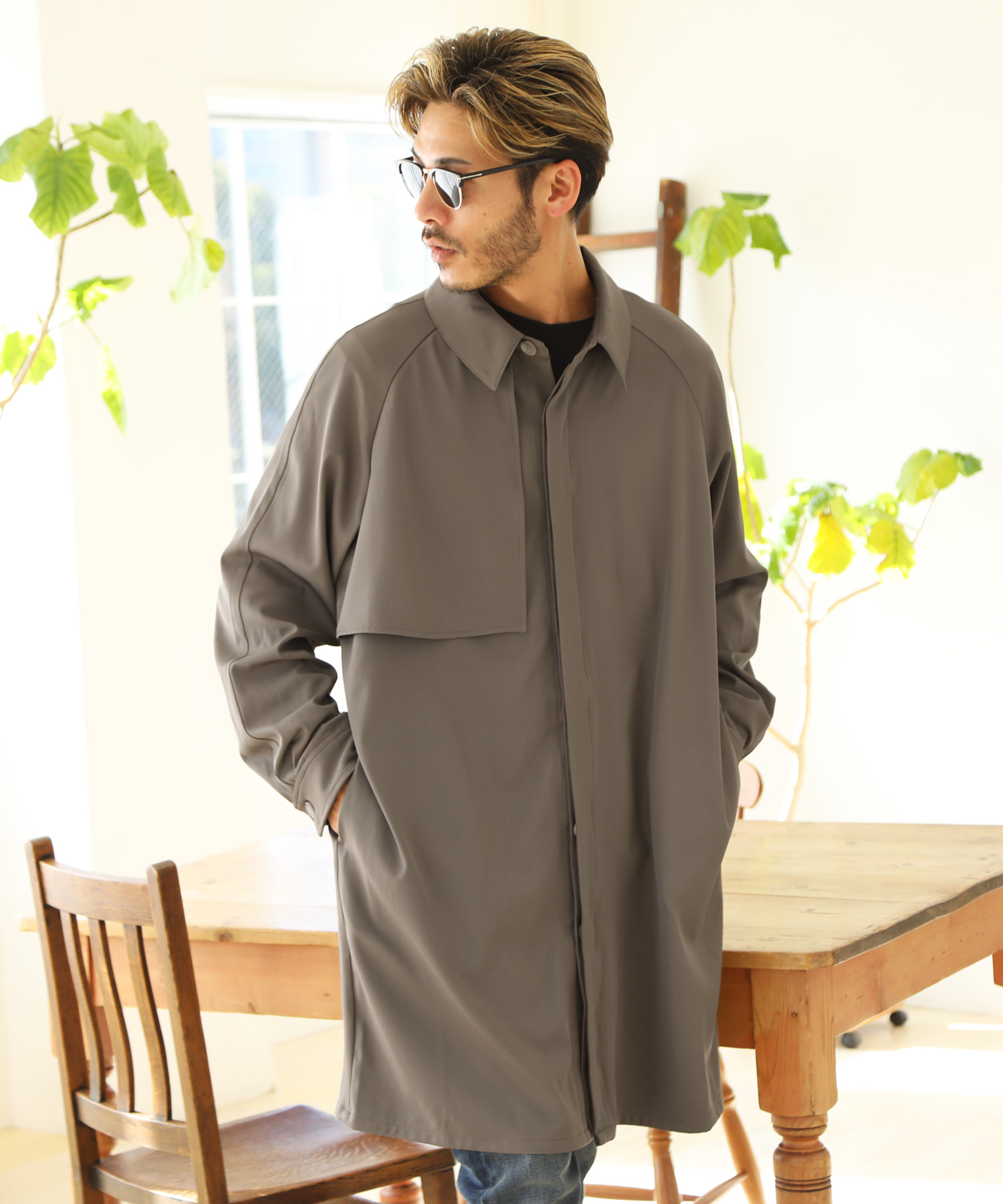 ジギーズショップ JIGGYS SHOP トレンチシャツコート / トレンチ ジギーズショップ JIGGYS SHOP トレンチシャツコート / トレンチ