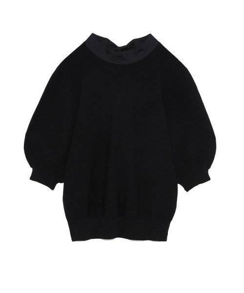 コットンリボン付きニットトップス リリー ブラウン Lily Brown D Fashion コットンリボン付きニットトップス リリー ブラウン Lily Brown D Fashion