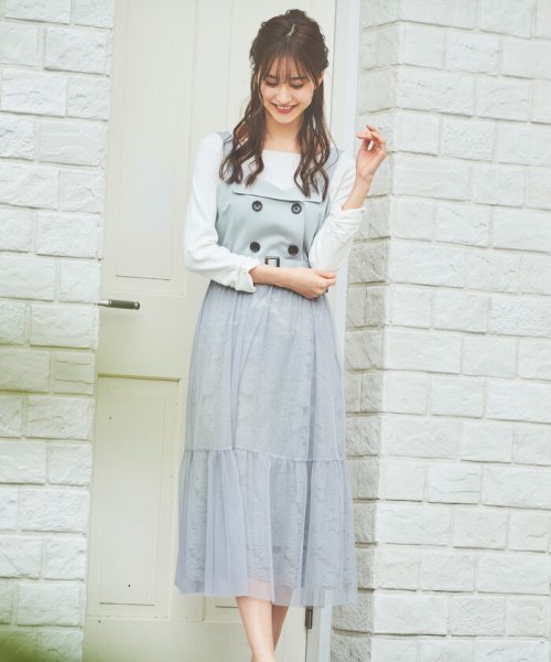 トレンチキャミワンピース レッセ パッセ Laisse Passe D Fashion トレンチキャミワンピース レッセ パッセ Laisse Passe D Fashion