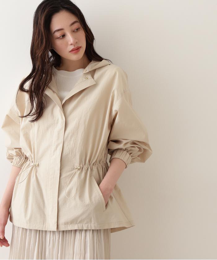 セール 30%OFF】[洗える]ボリュームスリーブ マウンテンパーカー