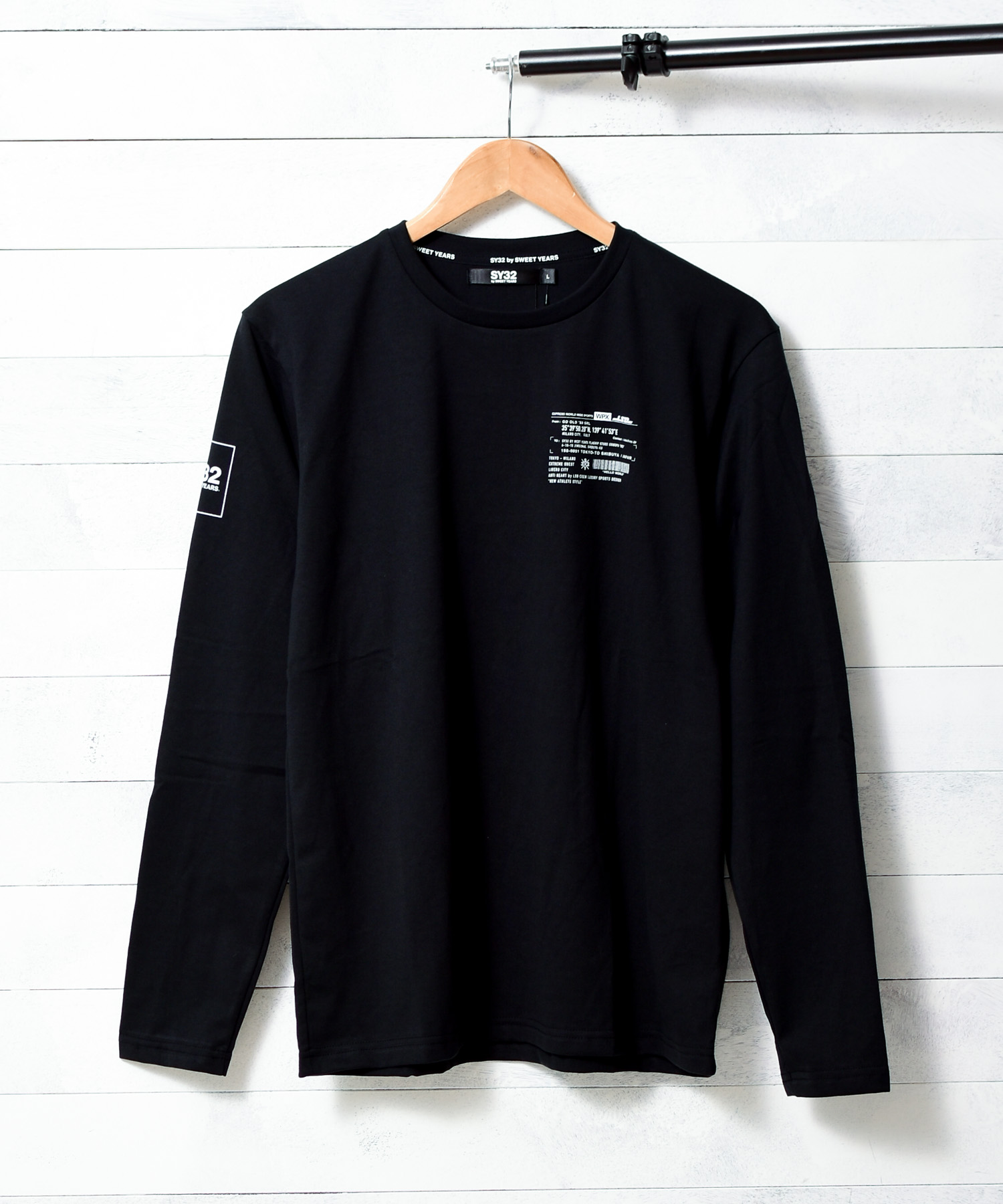 73】【11035J】【SY32 by SWEET YEARS】】ADDRESS L/S TEE(503807622 