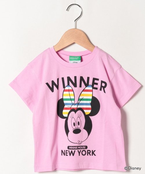 ディズニー Disney コラボ ミニーマウスtシャツ カットソー ユナイテッド カラーズ オブ ベネトン ガールズ Benetton United Colors Of Benetton Girls D Fashion ディズニー Disney コラボ ミニーマウスtシャツ カットソー ユナイテッド カラーズ オブ ベネトン ガールズ Benetton United Colors Of Benetton Girls D Fashion