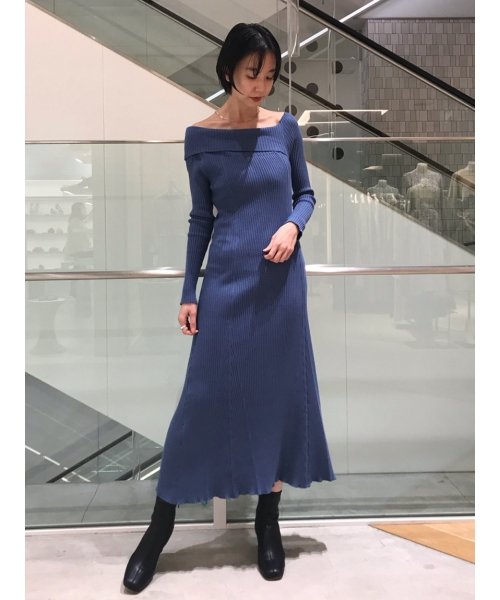 セール アシメリブニットワンピース フレイ アイディー Fray I D D Fashion セール アシメリブニットワンピース フレイ アイディー Fray I D D Fashion