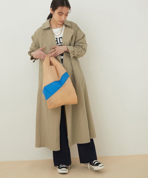 Web限定 Aラインオーバートレンチコート 503810631 アダム エ ロペ Adam Et Rope D Fashion