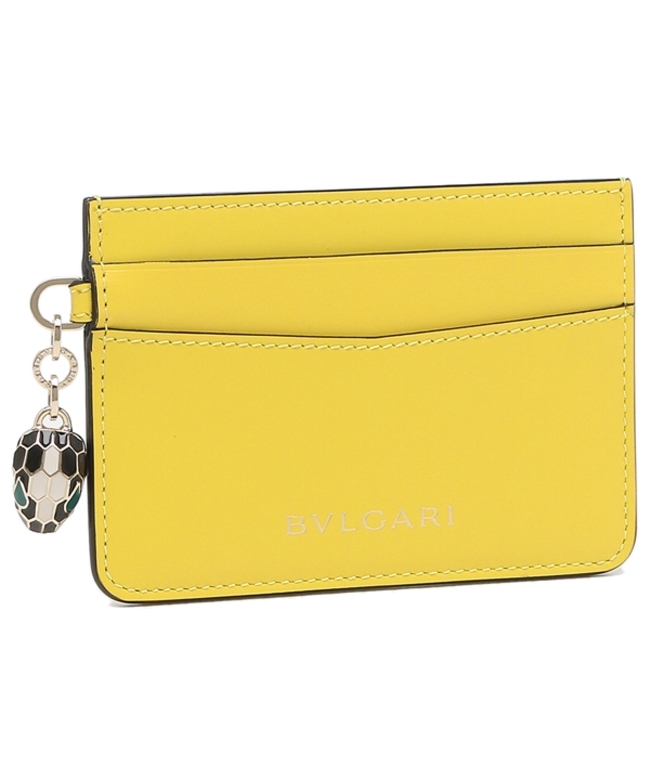 ブルガリ カードケース セルペンティ イエロー レディース BVLGARI