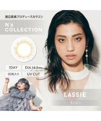 N'sCOLLECTION/カラコン エヌズコレクション【1箱10枚入り】度あり 度なし 14.2mm N&rsquo;sCOLLECTION 渡辺直美 吉田ユニ UVカット 1day ワ/503814993