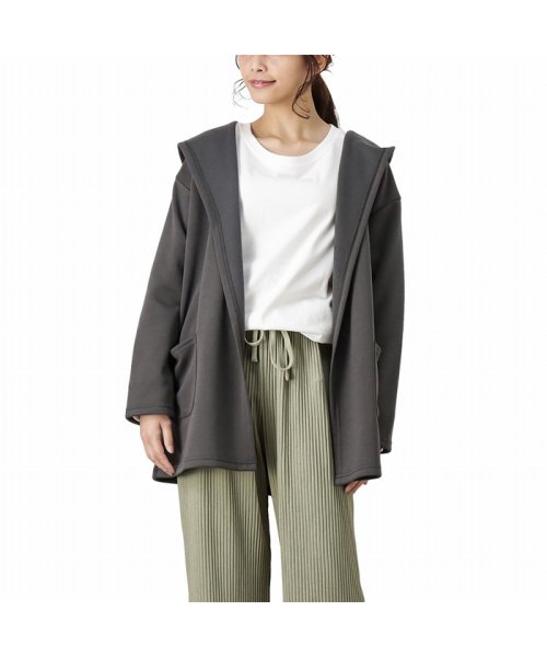 Navy ネイビー ポンチフードトッパーカーデ マックハウス レディース Mac House Women D Fashion Navy ネイビー ポンチフードトッパーカーデ マックハウス レディース Mac House Women D Fashion