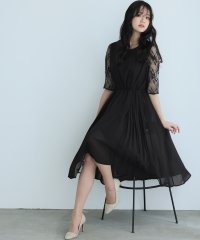 PourVous/プールヴー PourVous ロング&七分袖フォーマルアシンメトリー大きいサイズ結婚式ワンピースドレス パーティードレス 20代 30代 40代/503816116