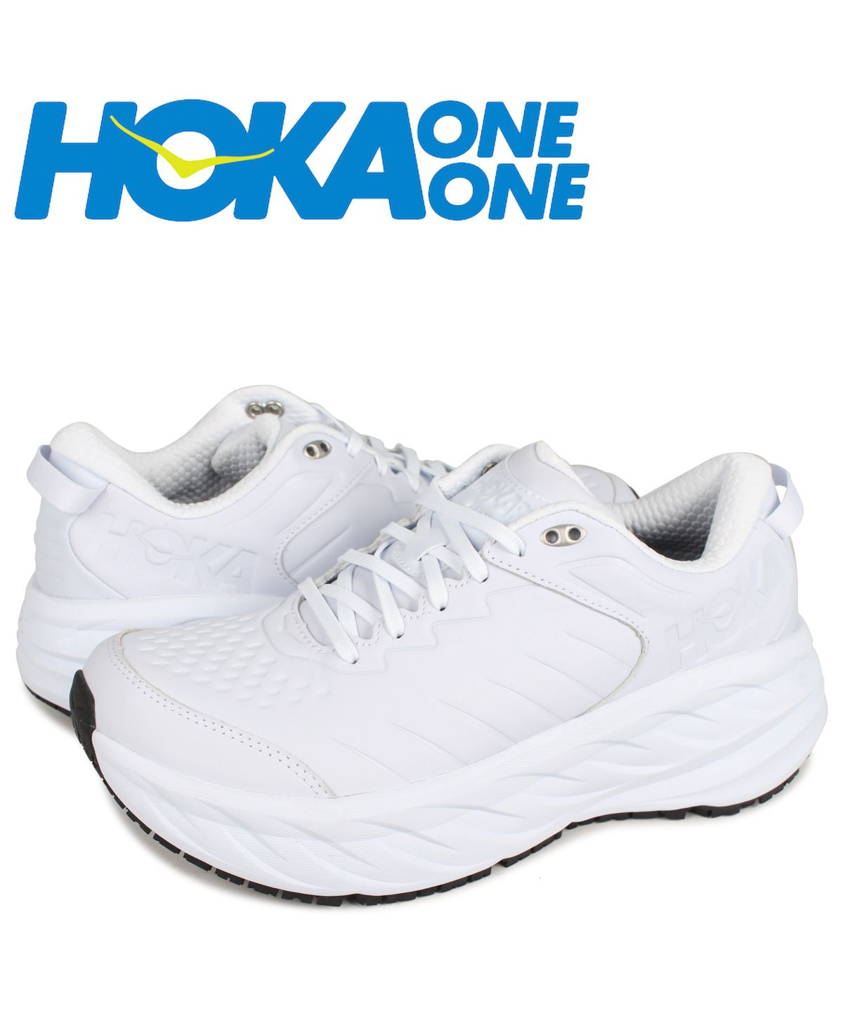 HOKA ONE ONE ホカオネオネ ボンダイ スニーカー メンズ 厚底 BONDI SR ...