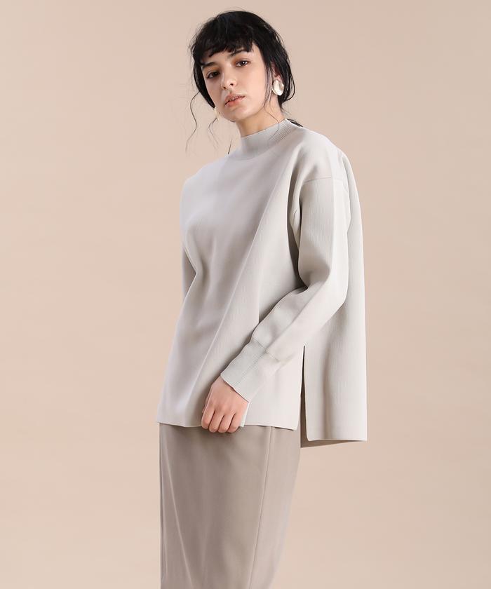 セール 70%OFF】ボトルネックワイドニット(503818517) | イネド