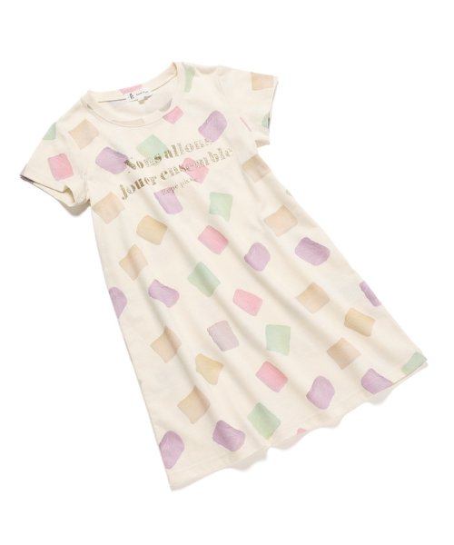 Rope Picnic Kids スイーツプリント半袖ワンピース ロぺピクニックキッズ Rope Picnic Kids D Fashion