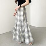ホワイト系チェック