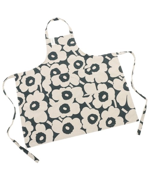 マリメッコ エプロン ピエニウニッコ ホワイト グリーン レディース Marimekko 681 マリメッコ Marimekko D Fashion
