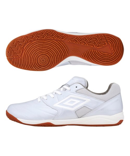 アクセレイターサラ Wide In フットサル インドア用 トレーニングシューズ 人工皮革 ワイド幅広 アンブロ Umbro D Fashion