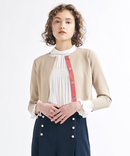 ニットジャケット ランバンオンブルー Lanvin En Bleu D Fashion ニットジャケット ランバンオンブルー Lanvin En Bleu D Fashion