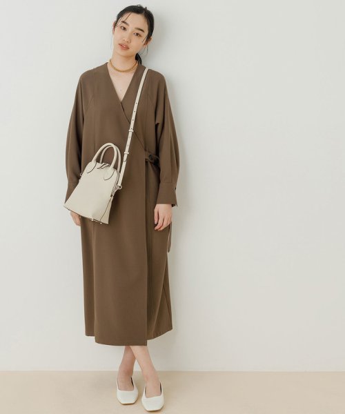 セール アウトレット店舗 Web限定 ラップライクワンピース アダム エ ロペ Adam Et Rope D Fashion セール アウトレット店舗 Web限定 ラップライクワンピース アダム エ ロペ Adam Et Rope D Fashion