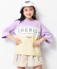 RiCO SUCRE/リコ シュクレ RiCO SUCRE ブロッキング七分袖Tシャツ/503826859