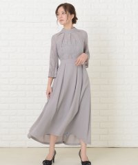 Lace Ladies/フィッシュテール レース袖 ワンピースドレス/503830672