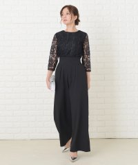 Lace Ladies/レース袖 オールインワン パンツドレス/503830674