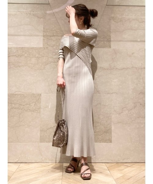 セール 50 Off アシメワイドリブニットワンピース スナイデル Snidel D Fashion セール 50 Off アシメワイドリブニットワンピース スナイデル Snidel D Fashion