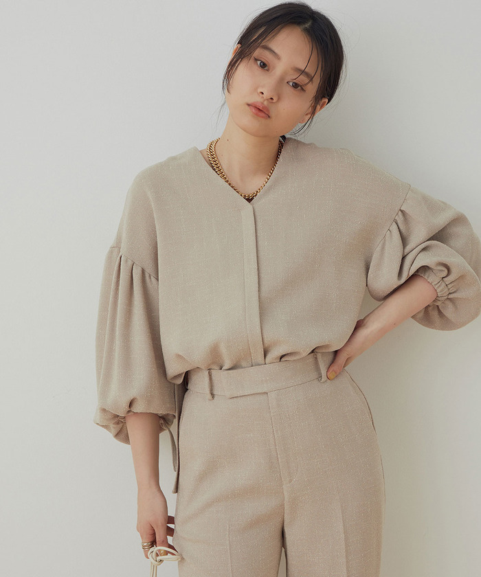 セール 70%OFF】＜洗える＞【セットアップ対応】リネンライク