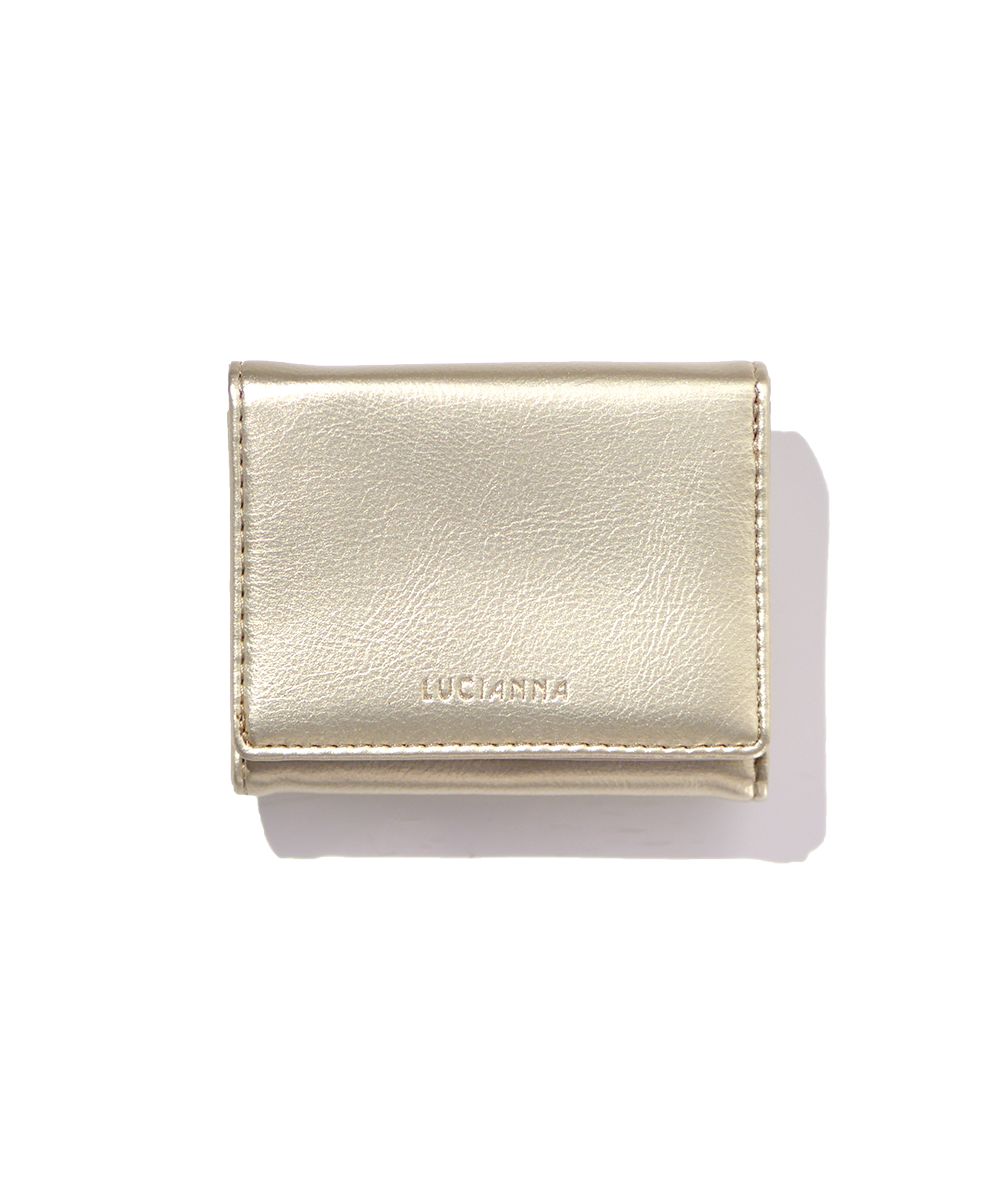 セール】【ミニ財布 レディース】「三つ折り財布 コンパクト」極小財布