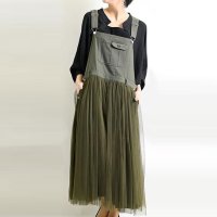 Sawa a la mode/サワアラモード Sawa a la mode レディース ファッション ワンピース サロペット チュール 黒/503710535