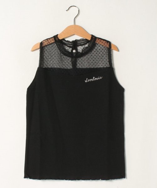 セール ヨークドットチュールタンクトップ ラブトキシック Lovetoxic D Fashion セール ヨークドットチュールタンクトップ ラブトキシック Lovetoxic D Fashion