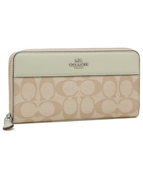 コーチ 長財布 アウトレット シグネチャー ベージュ グリーン レディース Coach F Svr8l コーチ Coach D Fashion コーチ 長財布 アウトレット シグネチャー ベージュ グリーン レディース Coach F Svr8l コーチ Coach D Fashion