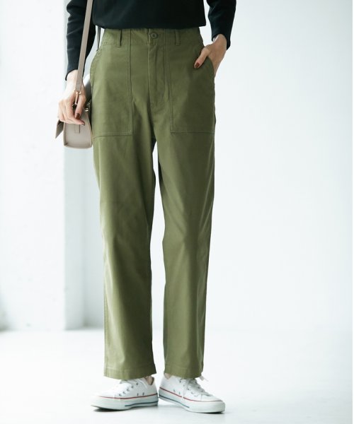 Web限定36サイズ ブラック バックサテンベイカーパンツ ロペピクニック Rope Picnic D Fashion Web限定36サイズ ブラック バックサテンベイカーパンツ ロペピクニック Rope Picnic D Fashion
