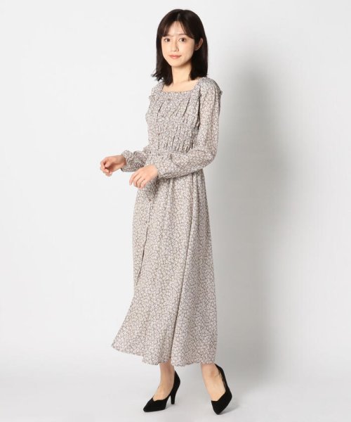 セール シャーリング前ボタンワンピース Misch Masch Mairy ミッシュマッシュ Misch Masch D Fashion