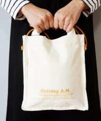 Holiday A.M./バッグ ショルダーバッグ スクエア 四角 トートバッグ レディース 2WAY キャンバス 帆布 HolidayA.M./503842632