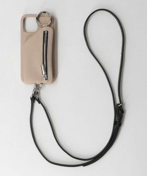 <AJEW>CADENAS ジップ ストラップ iPhone 12/12 Proケース ∴
