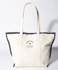 CANVAS PIPING TOTE M 