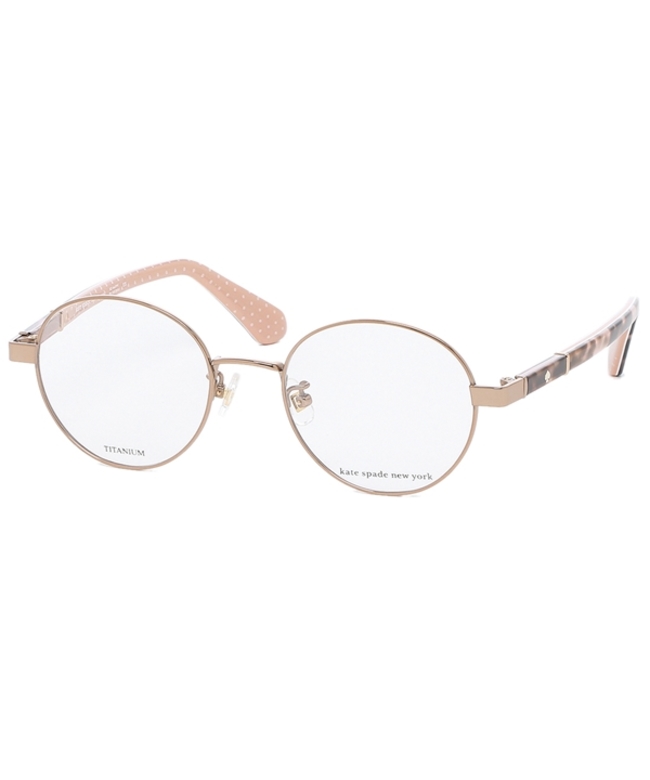 ケイトスペード 眼鏡フレーム アイウェア レディース 49サイズ ピンク 