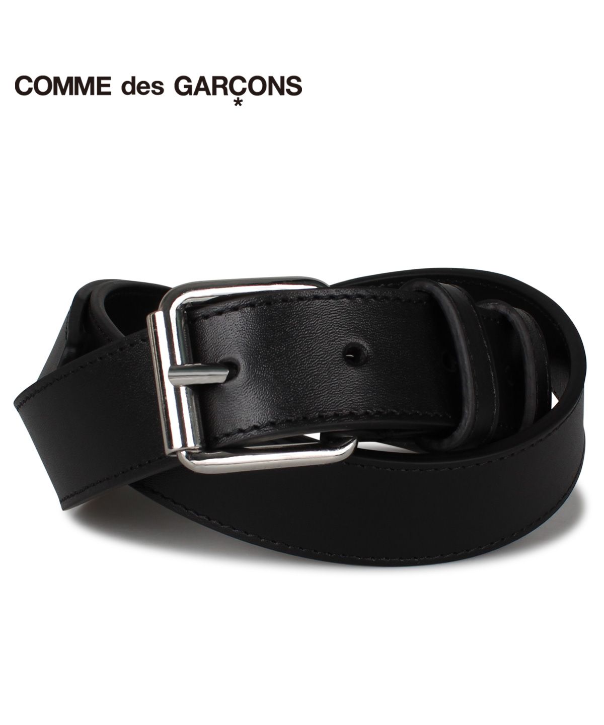 コムデギャルソン COMME des GARCONS ベルト レザーベルト メンズ 