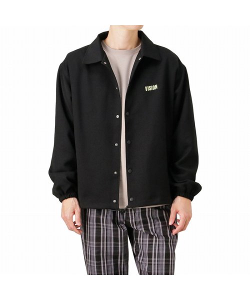 Vision Street Wear ヴィジョンストリートウェア イラスト刺繍ブルゾン z マックハウス メンズ Mac House Men D Fashion