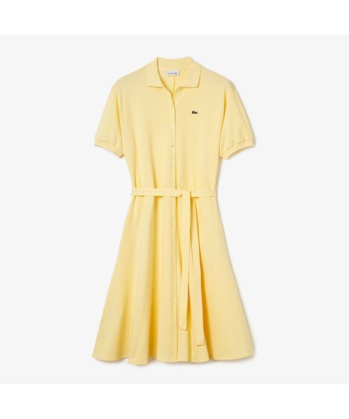 ベルトデザインポロドレス ラコステ Lacoste D Fashion ベルトデザインポロドレス ラコステ Lacoste D Fashion