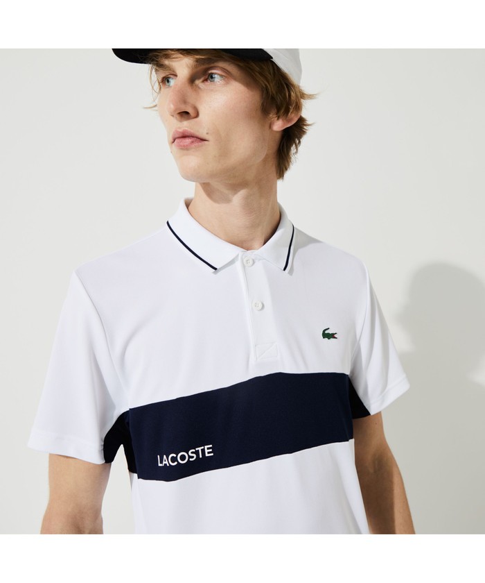 セール】ラコステ LACOSTE テクニカルカプセル配色切り替え