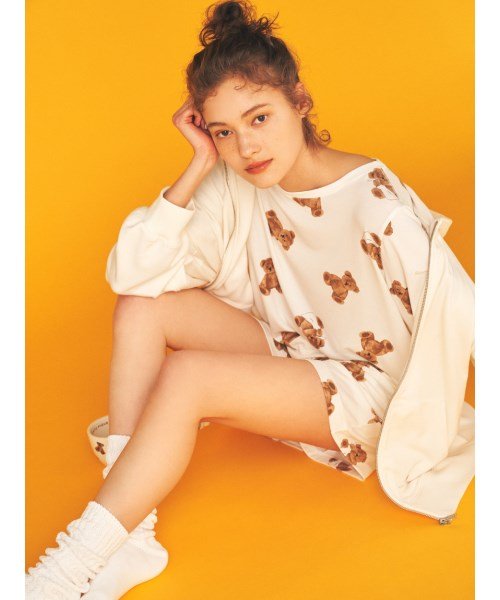 ベアモチーフ抗菌防臭tシャツ Gelato Pique Gelato Pique D Fashion ベアモチーフ抗菌防臭tシャツ Gelato Pique Gelato Pique D Fashion