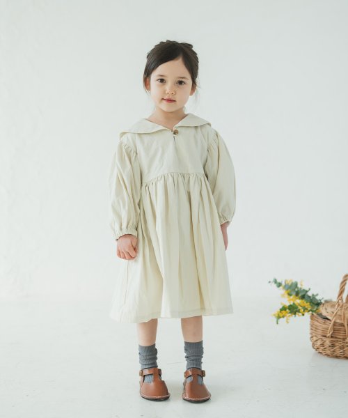 セール10 Off ピュアコットンセーラーカラーギャザーワンピース リジェール Riziere D Fashion セール10 Off ピュアコットンセーラーカラーギャザーワンピース リジェール Riziere D Fashion