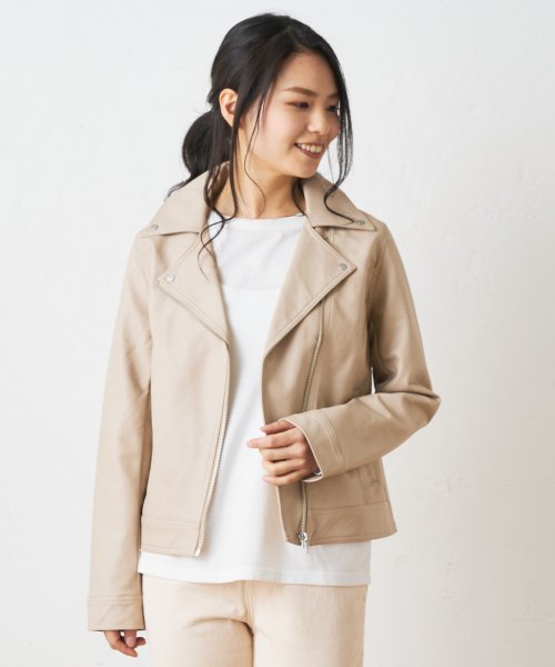 セール フェイクレザーライダース オリーブデオリーブ Olive Des Olive D Fashion セール フェイクレザーライダース オリーブデオリーブ Olive Des Olive D Fashion