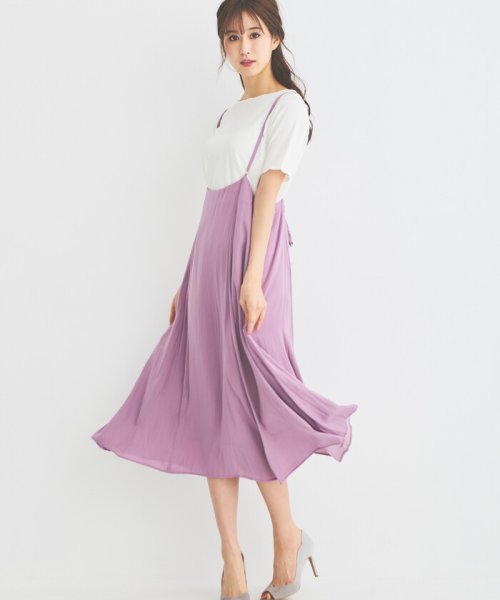 セール サテンキャミ ワンピースセット レッセ パッセ Laisse Passe D Fashion セール サテンキャミ ワンピースセット レッセ パッセ Laisse Passe D Fashion