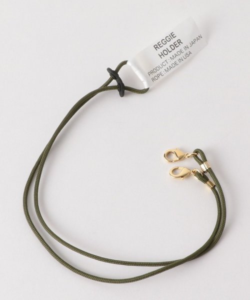 別注 レジー ホルダー Reggie Holder マスク ストラップ グリーンレーベルリラクシング Green Label Relaxing D Fashion
